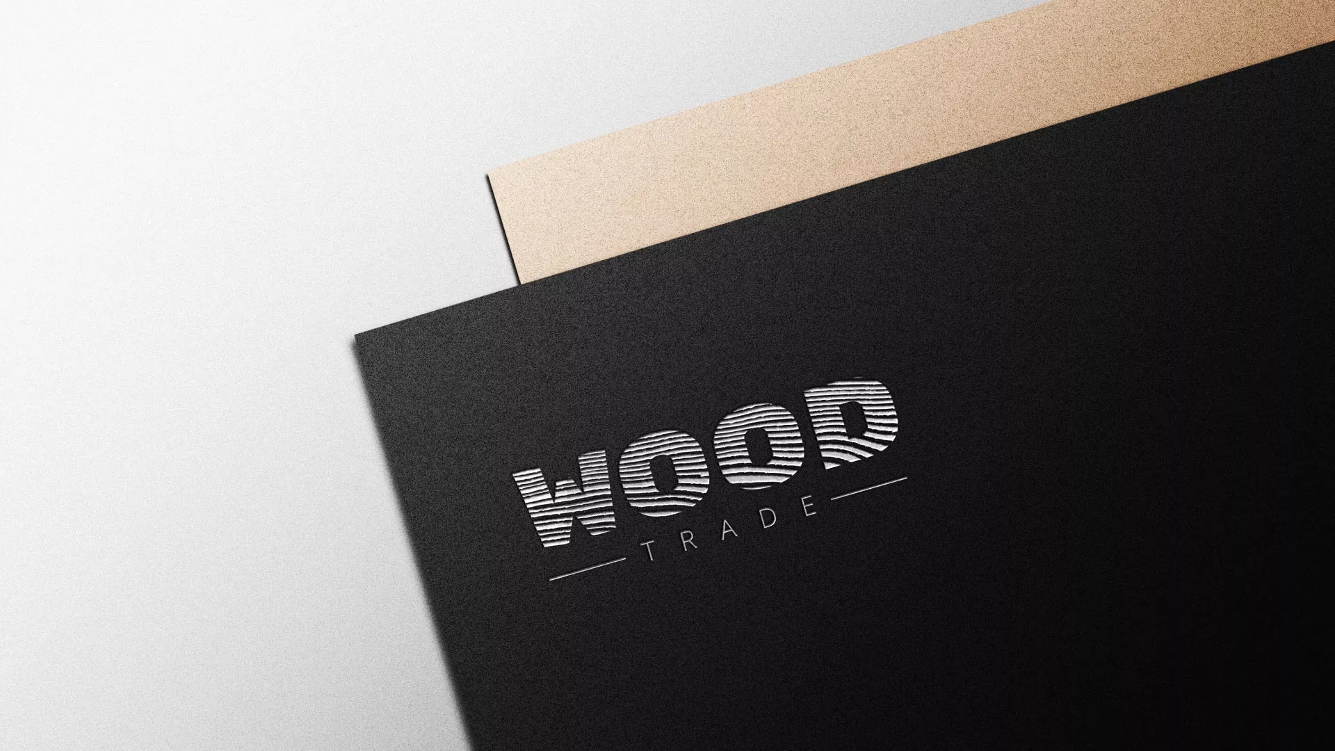 Разработка логотипа для компании «Wood Trade» в Починке